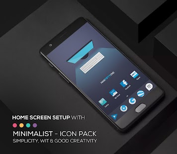 Minimalist - Icon Pack Bildschirmfoto