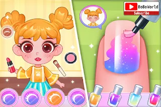 BoBo World Pincess Salon-kids - Screenshot 1