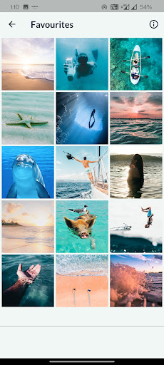 Android application Beautiful images screenshort