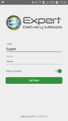 Android application Comanda Expert screenshort