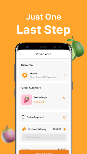 Fresh Fruits - Online Shopping Screen 3