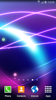 screenshot of Neon Waves Live Wallpaper