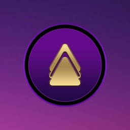 Dark Violet - Gold Icons