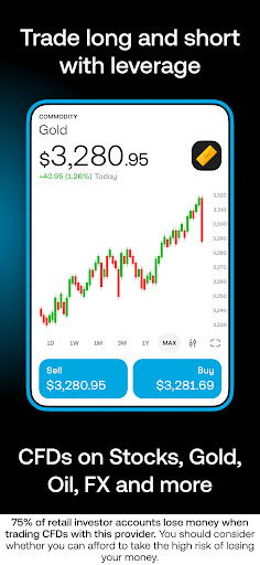 Screenshot of Trading 212: Stocks, ETFs, ISA