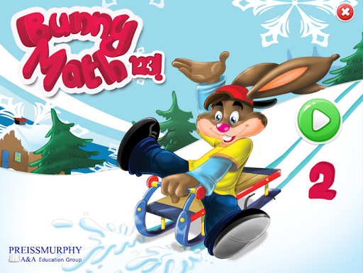 Android application Bunny Math 2 screenshort