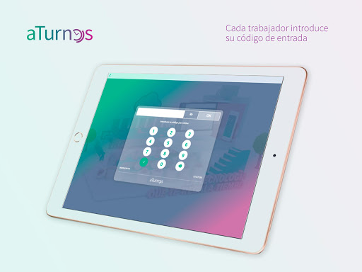 Android application aTurnos WallApp screenshort