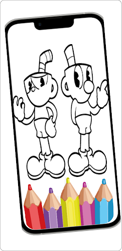 Cuphead Coloring Book