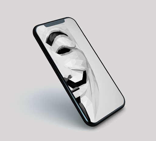 Android application Hacker Wallpapers screenshort