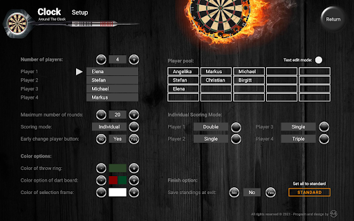 Darts Around The Clock screenshot 7