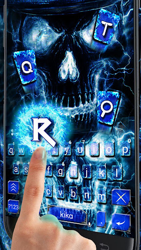 Blueskull Keyboard Theme Screen 2