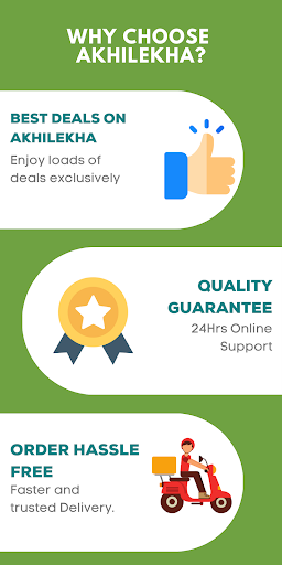 Android application Akhilekha - All in one shop screenshort