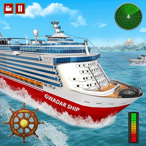 Real Cruise Ship Driving Simul v3.4 MOD APK (Unlimited Money)