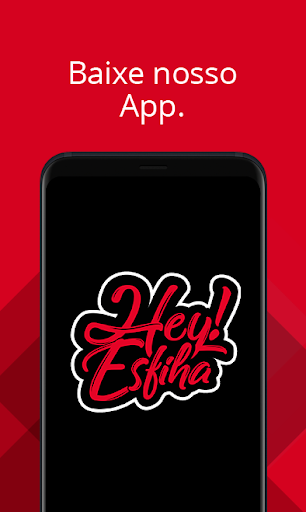 Android application Hey! Esfiha screenshort