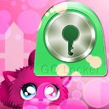 Pink cats theme 4 GO Locker icon