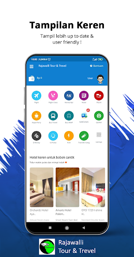 Android application Rajawalli Tour & Trevel screenshort