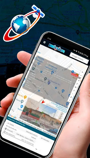Android application MonitorGPS screenshort