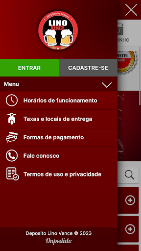 Android application Deposito Lino Vence screenshort