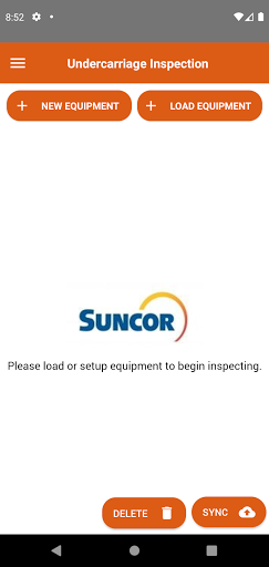 Suncor Inspections Screen 2