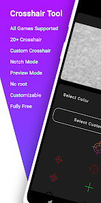 Captura 1 Custom Crosshair - Custom Aim android