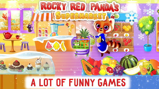 Kids Game with Red Panda Rocky screenshots 9
