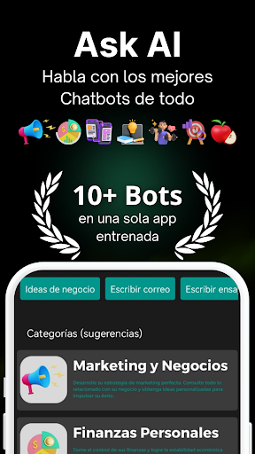 Android application Sage - Chatbot con GPT screenshort