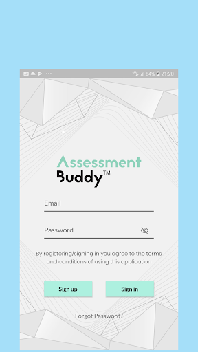 Android application Assessment Buddy screenshort