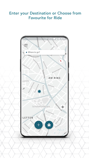 Android application Cabnest - Request a Taxi Ride screenshort