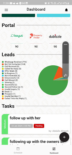 Android application Stanford Properties CRM screenshort