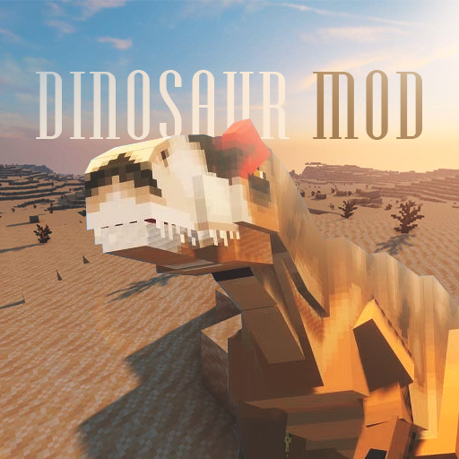 Dinosaur Jurassic Mod for MCPE logo