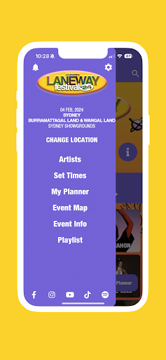 Laneway Festival Screen 3
