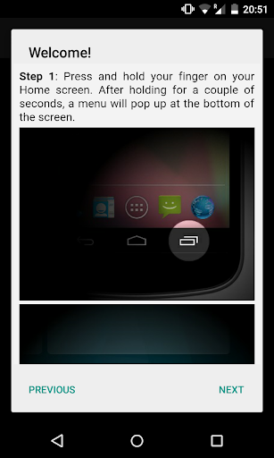 Roaming Switch ON / OFF Screen 2