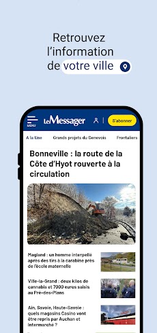 Le Messager: Info Haute Savoieのおすすめ画像1