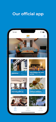 Android application Landhotel Zum Kronprinzen screenshort