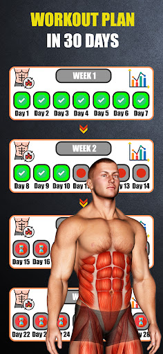 Screenshot of Six Pack in 30 Days