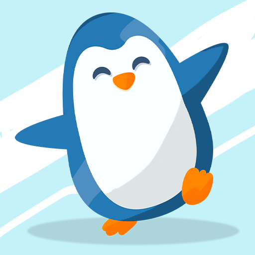 Penguin Frosty Slide logo