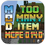Mod Too Many Item Mcpe 0.14.0 icon
