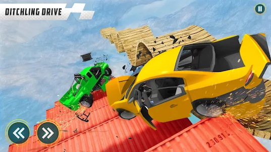Car Crash Stunt Race 3D