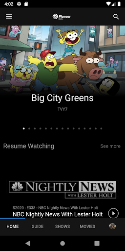 Android application Pioneer iVideo screenshort