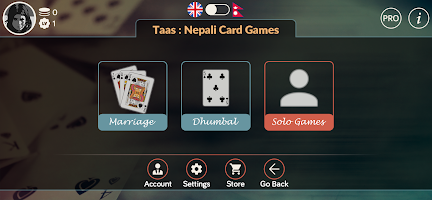 screenshot of Taas:Nepali Card Games
