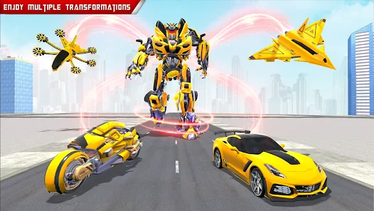 Jogos de carros multi-robô 3D – Apps no Google Play