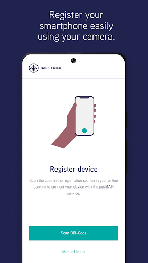 Bank Frick PushTAN Screen 2