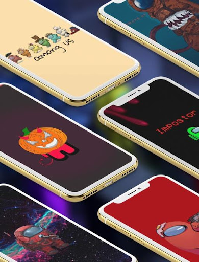 Impostor Among Us-Wallpaper