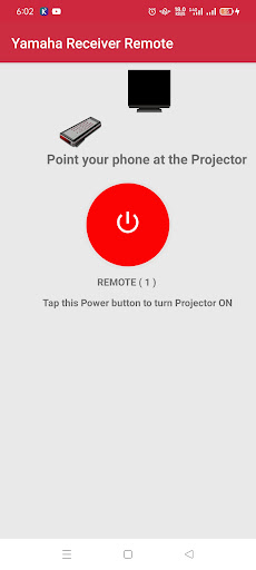 Yamaha Receiver Remote Screen 2