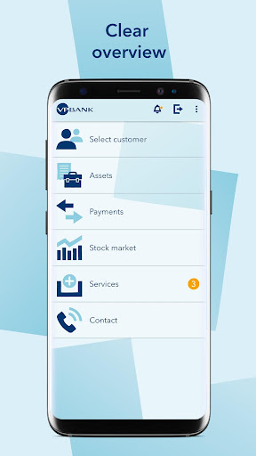 Android application VP Bank e-banking screenshort