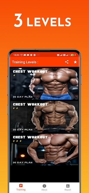 Chest Workout-Pushups 30 Day Home Workout screenshot 2