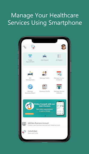 Android application Jivan Setu Pro : For Hospitals screenshort