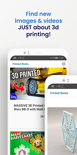 Printed Works -For 3d Printing Screen 2