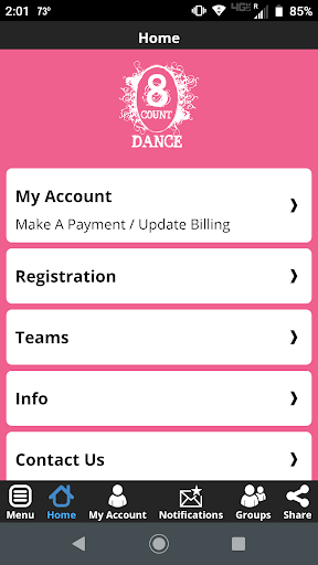 8 Count Dance Academy Screen 2