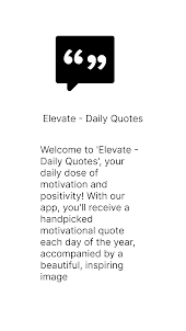 Elevate - Daily Quotes