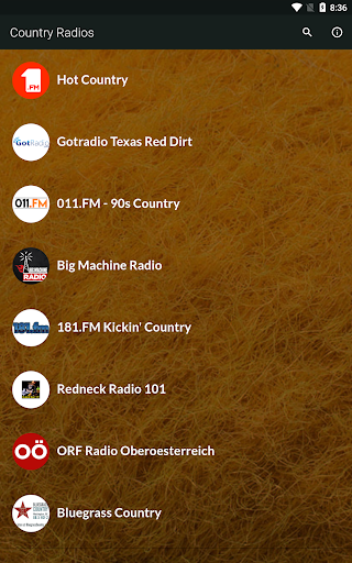 Android application 70+ Country Radios screenshort